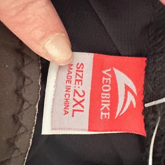 VEOBIKE Womens Black Cycling Bike Active Shorts Underwear Size XXL 2XL Padded 2" - Picture 6 of 10